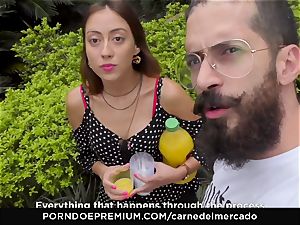 CARNE DEL MERCADO - jiggly Colombian vagina porked rock-hard
